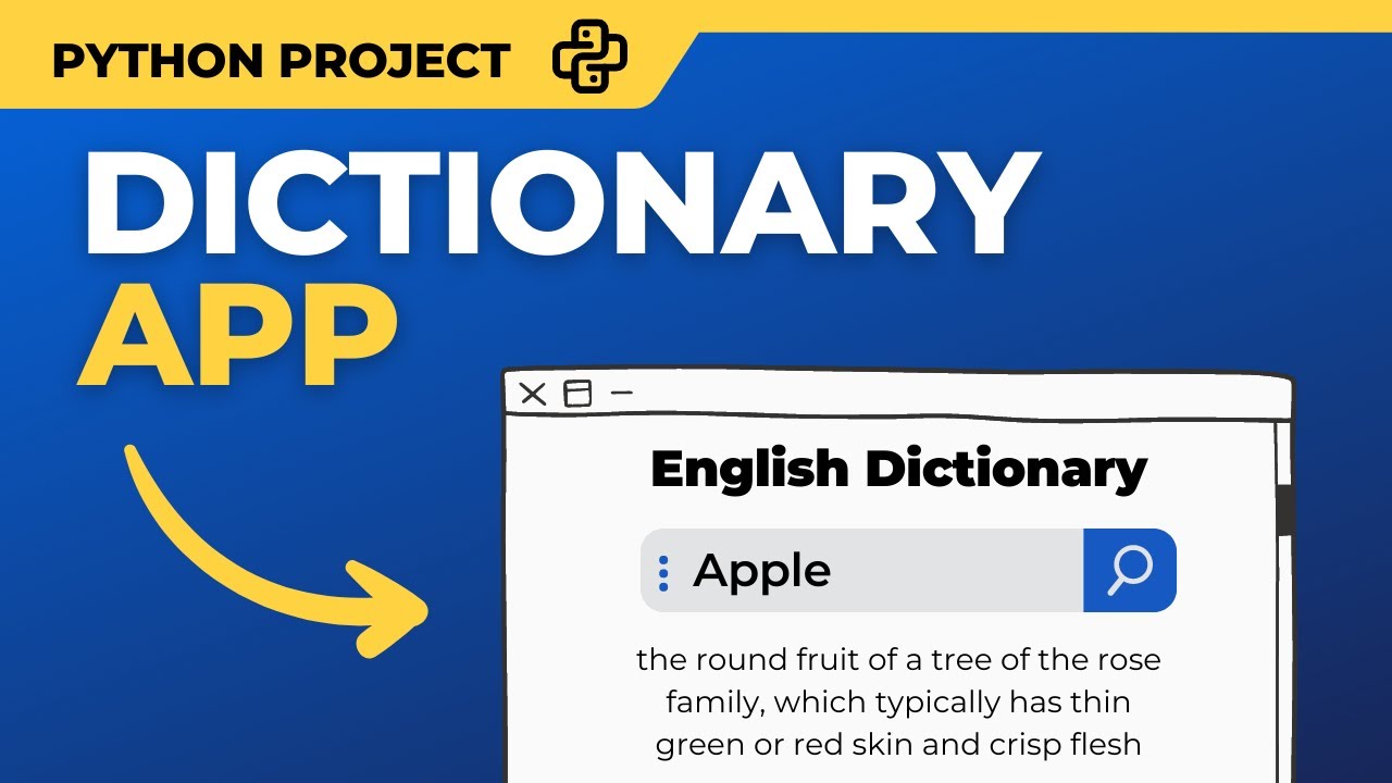 Dictionary app preview